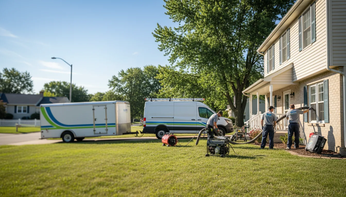 Flooded Basement Restoration And Cleanup With Repair in Geneva, NE near me